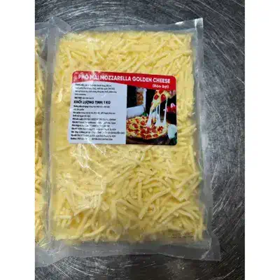 Phô mai Mozzarella Golden Cheese bào sợi 1kg